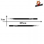 Car Stickers Car Graphics Vinyl Side Stripes Auto Sticker Decals Car Styling and Decals for Focus Zetec S Sticker